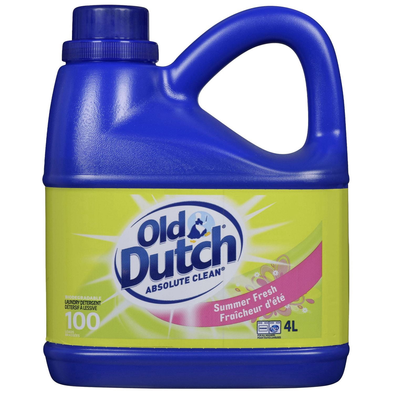 Old Dutch Detergent FRAICHEUR D'ÉTÉ 4L 100 brassées