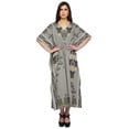 thumbnail image 1 of Moomaya Kaftan Long de Plage pour Femmes, Tenue de Plage, Robe de Plage, Couvre-Maillot Bikini, Kaftan, Grande Taille, 1 of 6