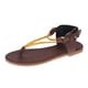 thumbnail image 1 of Amzcrzy Zapatos de mujer,Zapatos de mujer,Zapatillas de mujer, Sandalias de mujer, zapatos de verano frescos, zapatos de playa, sandalias de tacón plano estilo romano, sandalias de pinza Sandalias Mu, 1 of 8