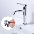 thumbnail image 3 of GHSDFBB 6 Pack Sink Overflow Ring, Bathroom Kitchen Sink Basin Trim Overflow Cover Hole Insert Cap Chrome, 3 of 6
