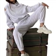 thumbnail image 2 of Conjunto de 2 Piezas para Mujer: Sudadera con Capucha de Gran Tamaño, Pantalones Deportivos Y2K, Ropa de Otoño L, 2 of 6