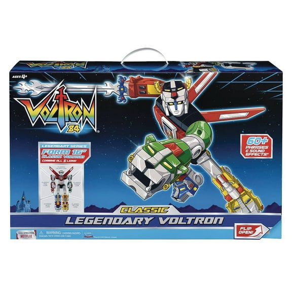 Classic Legendary 40th Anniversary Classic Voltron Deluxe Action Figure Set (5 Combining Lions)