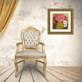thumbnail image 3 of Popp, Grace 12x12 Gold Ornate Wood Framed with Double Matting Museum Art Print Titled - Flor de Luz IV, 3 of 4