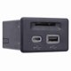thumbnail image 2 of Adaptador De Conector Auxiliar Del Conector USB De La Consola, Adaptador De Puerto Auxiliar Del Conector USB De La Consola Central Mejorado Y Resistente 13529869 Para CT6 XT4 XT6, 2 of 7
