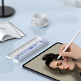 thumbnail image 4 of Étui de Transport pour Apple Pencil 2ème Génération et 1ère Génération Boîte de Rangement avec Couvercle Stylo Protection Étui Absorption des Chocs avec Autocollant, 4 of 4