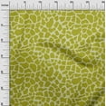 thumbnail image 2 of oneOone Viscose Jersey Lime Green Fabric Giraffe Animal Skin Sewing Fabric By The Yard Printed Diy Clothing Sewing Supplies 60 Inch Wide, 2 of 5