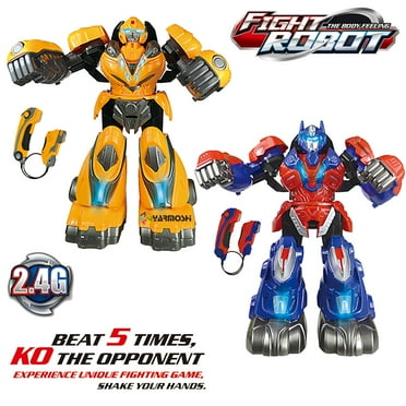Yarmoshi Battling Boxing Robots Remote Joystick Control Game for 2 Players Gift for Kids Age 5 