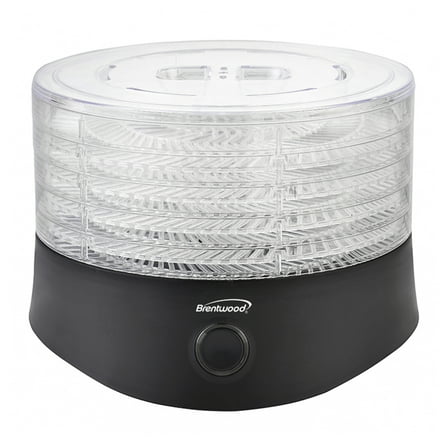 Btwd 5 Tray Food Dehydrator in Black with Auto Shut Off