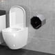 thumbnail image 5 of Portarrollos de papel higiénico de pared, sin taladros, fácil de cambiar para recargas rápidas, adhesivo para apartamentos y alquileres. Aestivo | Gris | AESTIVO, 5 of 8