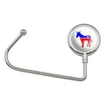 thumbnail image 1 of Democrat Donkey Liberal America Political Party Purse Bag Hanger Holder Hook, 1 of 4