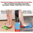 thumbnail image 5 of GARENDE Foot Stepper Machine Trainer Seated Exerciser Foldable Under Desk Pedal for gray, 5 of 10