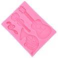 thumbnail image 4 of Decoration MoldGuitar Shape Silicone Mold Chocolate Mold Cake Mold Time-Tested Durability, 4 of 5