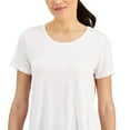 thumbnail image 2 of ID Ideology Womens Active Mesh Back T-Shirt White 2XL, 2 of 3