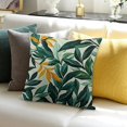 thumbnail image 3 of FCXZI Tropical Flowers Farmhouse Pillow Cover , Plants Pillow Cover Decorative Summer Throw Pillow Covers,Outdoor Home Decor 18x18in, 3 of 5