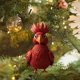 thumbnail image 2 of Árbol de Navidad Adorno de Pollo Lindo Coche Colgante Acrílico Creativo (E), 2 of 3