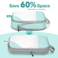 thumbnail image 7 of Livhil 6 Set Compression Packing Cubes for Suitcases, Suitcase Organizer, Packing Cubes for Travel Luggage Organizer Women Men, 7 of 7