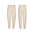 thumbnail image 2 of xiaxaixu Men Cargo Pants, Elastic Waist Drawstring Solid Loose Casual Pants Trousers with Pockets, 2 of 7