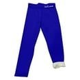 thumbnail image 5 of YDFCWXW Women's Soft Cloud Fleece Leggings Slim Casual Warm Winter Solid Pants (Blue, M), 5 of 9