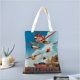 thumbnail image 2 of Planes: Fire and Rescue Bolso de tela con estampado de lienzo para mujer, bolsa de compras reutilizable y estética, con cremallera interior, regalo para mujer, 35 × 40 cm., 2 of 6