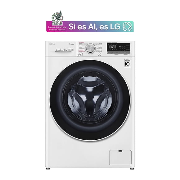 Lavadora LG 12 Kg Blanca