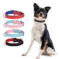 Chailin Space Pet Collar Lost Dog Collar Comfortable Leather Dog Collar ...