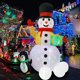 thumbnail image 1 of Juguete de Papá Noel de dibujos animados Adornos inflables de modelo gigante de dibujos animados, regalos de Navidad y Año Nuevo (muñeco de nieve de 1,8 m EE. UU.), 1 of 7