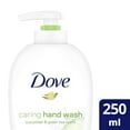 thumbnail image 2 of Dove Caring Hand Wash Cucumber & Green Tea Scent  PH Balanced Scented Moisturizing Hand Soap for Working Hands and Dry Hands  8.45 Oz, 2 of 4