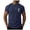 Navy, variant on Leey-World Men's T Shirts Short Sleeve Casual V Neck T-Shirt Soft Notch Neck Tee Classic Plain Shirts T Shirts Men(White,M)