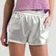thumbnail image 1 of MKLEKYY Short Playa Mujer Shorts Metálicos para Mujer Pantalones Brillantes con Cintura Elástica Baile Rave Caliente, 1 of 3
