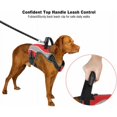 thumbnail image 2 of Arnés para perros (M, Rojo), 2 of 3