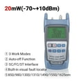 thumbnail image 2 of Fiber Optical Power Meter With Visual Fault Locator Fiber Tester SC FC ST Connector Optic Test Equipment (-70 ~10dBm) ,Test Precision, 2 of 7