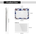 thumbnail image 3 of Cauagu Butterflies1 for ID Badge Holder,Badge Holder with Windows Key Card Work Badge Sleeve for Office/ Factory/ID Credit Cards/Proximity Key Cards, 3 of 7