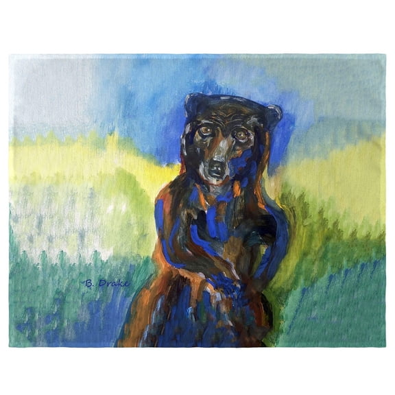 Betsy Drake Interiors Dancing Bear Place Mat Set of 4