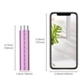 thumbnail image 5 of LISAPACK 8ML Perfume Atomizer Spray Bottle (2 PCS) Empty Cologne Dispenser Portable (Pink, Mauve), 5 of 6