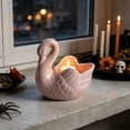 thumbnail image 6 of AYktou Swan Tealight Candle Holders, Ceramic Candle Stand Elegant Swan-Shaped Table Decor Tea Light Stand, Multifunctional Planter, Decorative Candle Holder for Weddings, Dinners Desk Home Decor, 6 of 7