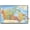 Poster & Push Pin Bundle, variant on Map - Canada Wall Poster, 22.375" x 34"
