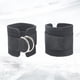 thumbnail image 5 of EeaseMX 2 correas de tobillo con anilla en D para tobillo y pantorrillas, ideales para entrenamientos en gimnasio, máquinas y ejercicios de piernas (negro), 5 of 7