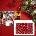 thumbnail image 2 of LSLJS Christmas Tree Ball Ornaments,101 Pcs Colorful Shatterproof Glitter Multi-style 3 Different Size Hanging Ball Bauble Sphere with Topper Star,Christmas Decorations Xmas Theme Pendant for Party, 2 of 2