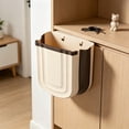 thumbnail image 6 of Under Sink Foldable Kitchen Trash Can, Wall Mounted Hanging Plastic Telescopic Garbage Bin, Collapsible Space Saving Household Storage Bin for Home Use, 6 of 6