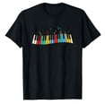 thumbnail image 1 of AALJY Cool Piano Keyboard Player Funny Pianist Keyboardist Outfit,quality polyester T-shirt, 1 of 5