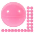 thumbnail image 1 of 25 piezas de bolas de rifa, máquina de chicles, esfera de chuchería rellenable, pequeños contenedores de colores, bolas de juego de esfera para cumpleaños, recuerdos de fiestas navideñas, 1 of 4