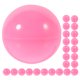 thumbnail image 1 of 25 piezas de bolas de rifa, máquina de chicles, esfera de chuchería rellenable, pequeños contenedores de colores, bolas de juego de esfera para cumpleaños, recuerdos de fiestas navideñas, 1 of 4