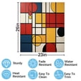 thumbnail image 2 of Mondrian Inspired（14） Dishwasher Magnet Cover Decorative Sticker for Home Cabinet Kitchen 23" x26", 2 of 5