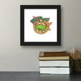 thumbnail image 4 of Gallery Pops Nickelodeon Teenage Mutant Ninja Turtles - It's Pizza Time Wall Art, Black Framed Version, 12" x 12", 4 of 5