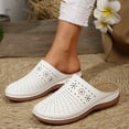 thumbnail image 5 of Mepaouo Closed Toe Clogs for Women Slip on Mules Sandals Comfortable Arch Support Casual Flat Shoes, 5 of 7