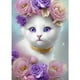 thumbnail image 1 of Cuadros Decorativos 5D DIY Full Round Drill Diamond Drawing Cat Kit Art Decoración del hogar (NH2980) DQrwqpou Nuevos Originales, 1 of 9