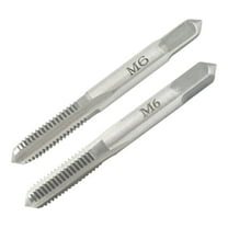 M6X1 Hand Tap Right Hand, M6 X 1mm Metric Threading Hand Tap 1Pair