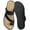 Black, variant on Slide Sandals for Women Flip Flops Comfort Non-Slip Summer Casual Shoes Dressy Beach Sandals