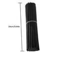 thumbnail image 3 of 72pcs Bike Wheel Spoke Wraps Cover Motorcycle Tire Spoke Plastic Sleeves Bicycle Decoration, Black, 3 of 8