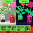 thumbnail image 4 of Folkart Neon Acrylic Paint, Purple, 2 fl oz, 4 of 7